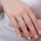 Care ring alva jewelry gold 