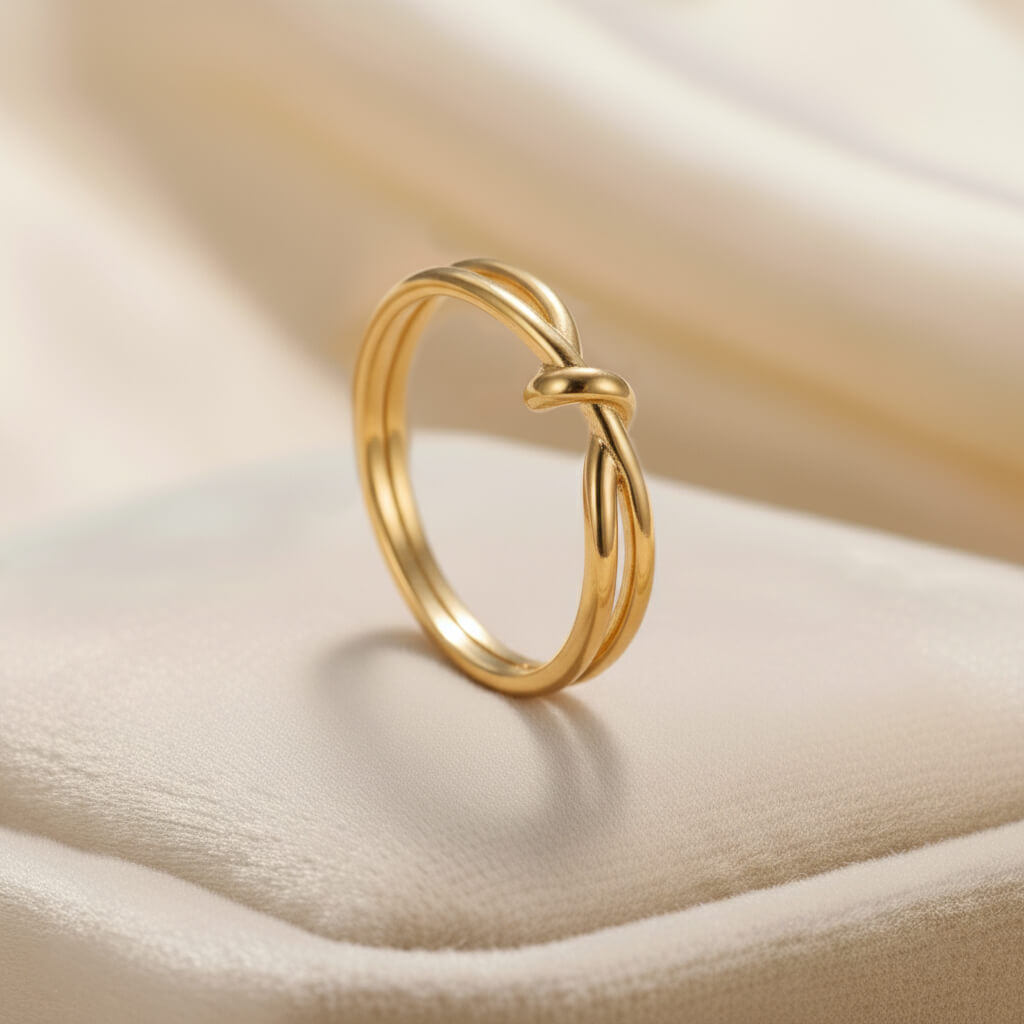 Knot ring alva jewelry gold