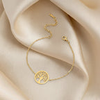 bracelet gold tree of life alva